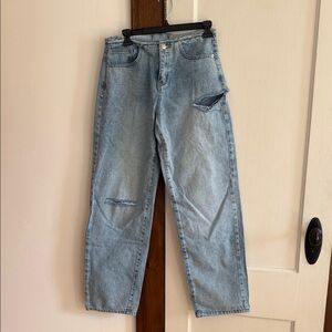 White Fox Light Wash Jeans